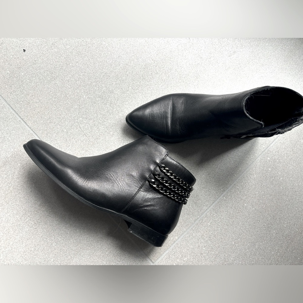 Size black boots